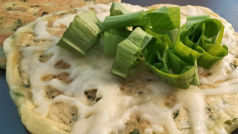 Bärlauch-Pfannkuchen: Veganes Rezept