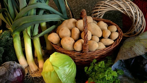 Kartoffel-Gemüsepfanne: Ein einfaches und veganes Rezept