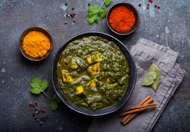 palak tofu