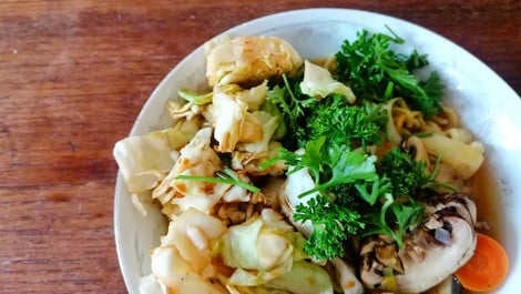 Kimchi-Ramen: Ein Rezept für die vegane Suppe