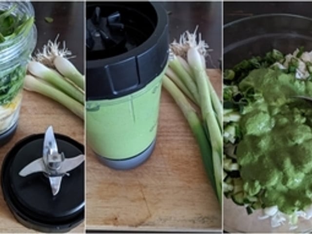 Ein Mixer oder Pürierstab ist für den Green Goddess Salad unverzichtbar.