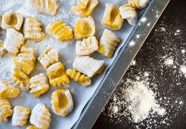 Kürbis-Gnocchi-Auflauf