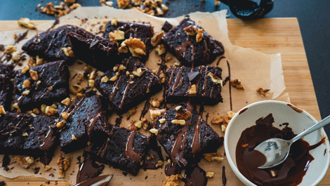 Brownies aus nur 3 Zutaten: Einfach, vegan und lecker