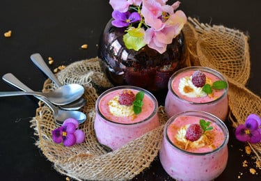 himbeermousse