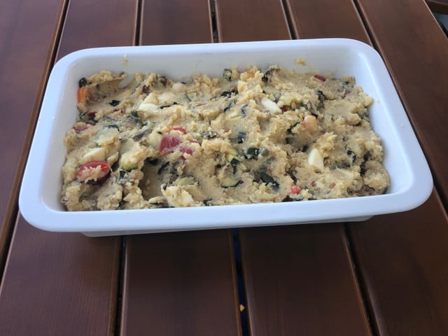So ist dein Gateau di Patate fertig für den Ofen.