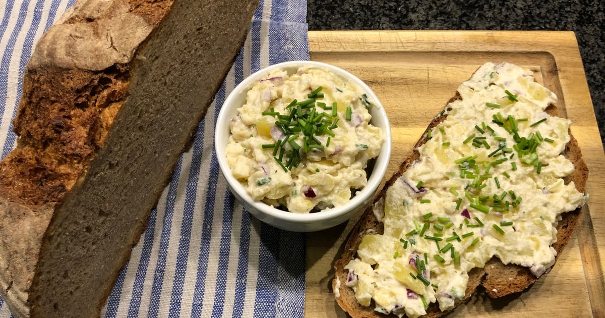 Erdäpfelkas: Rezept für den bayerischen Kartoffelkäse | Utopias Rezeptwelt